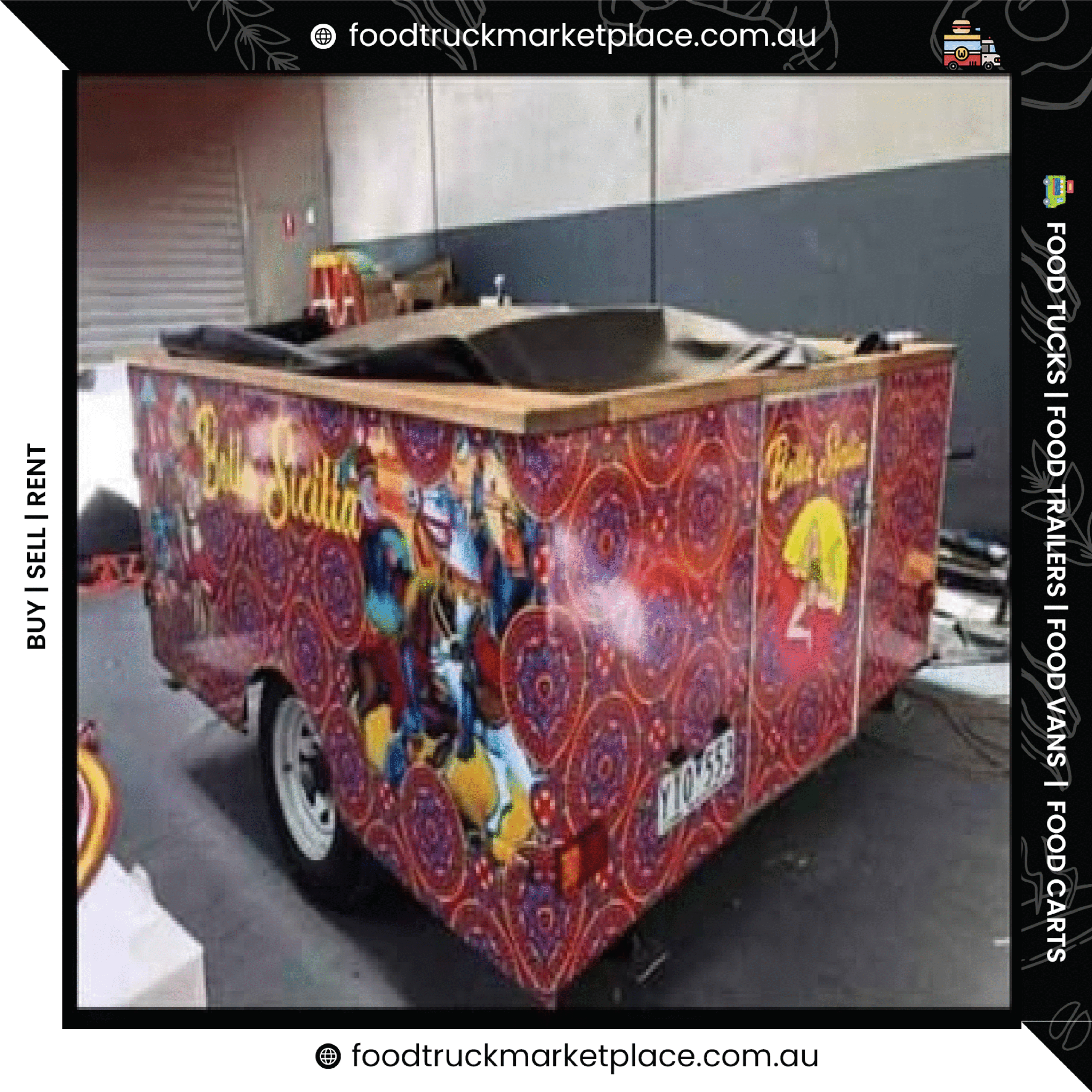 Fully Equipped Food Trailer with Hydraulic Suspension & Quiet Generator!