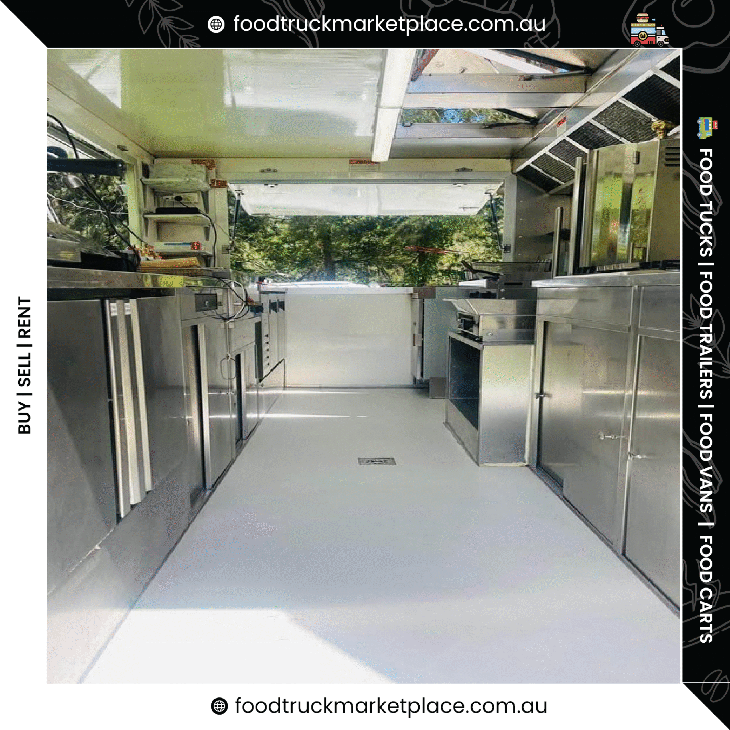 Maxi kebab Food Trailer, – 2021 Maxi Elite
