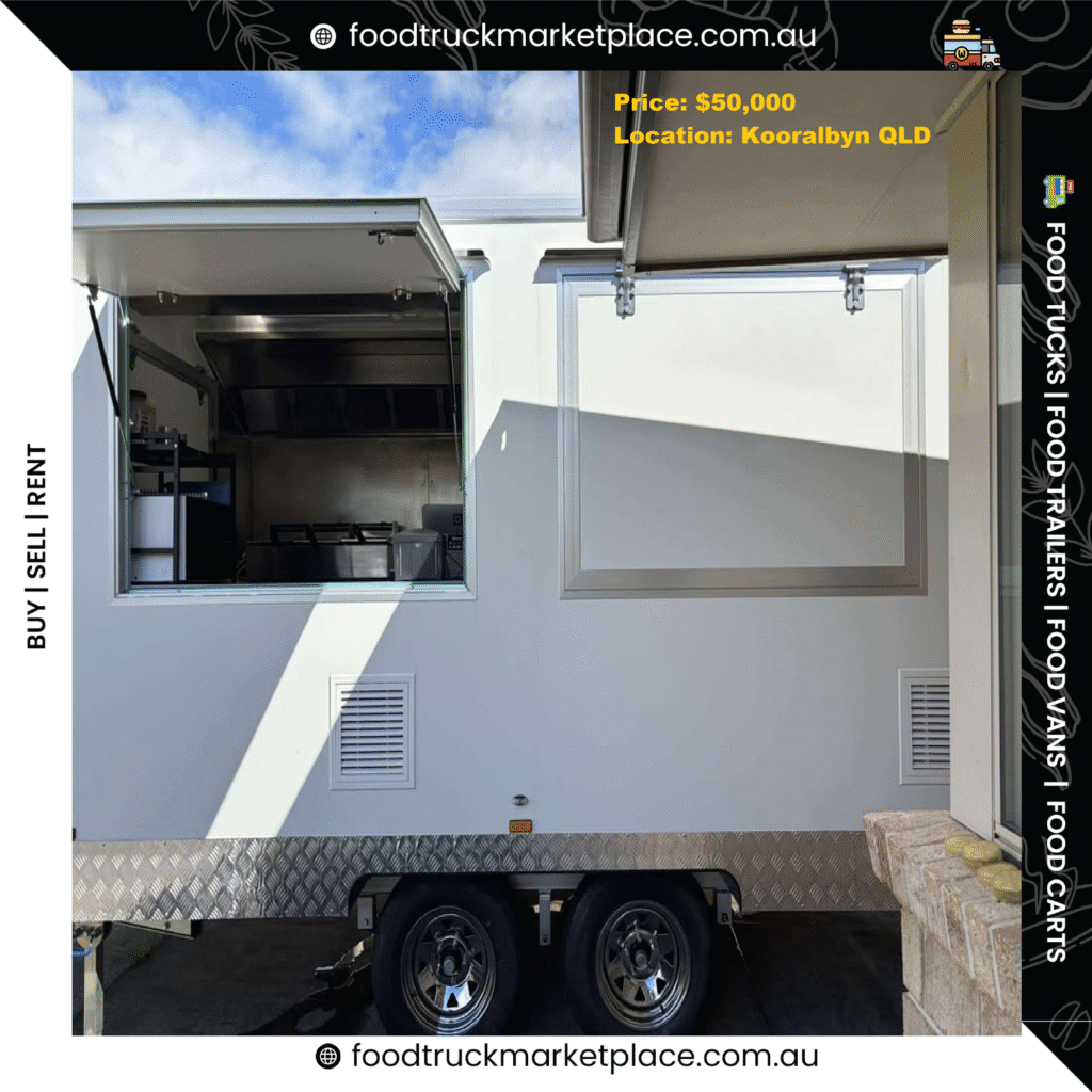 2025 Brand New 4' Food Trailer - Food Truck Marketplace
