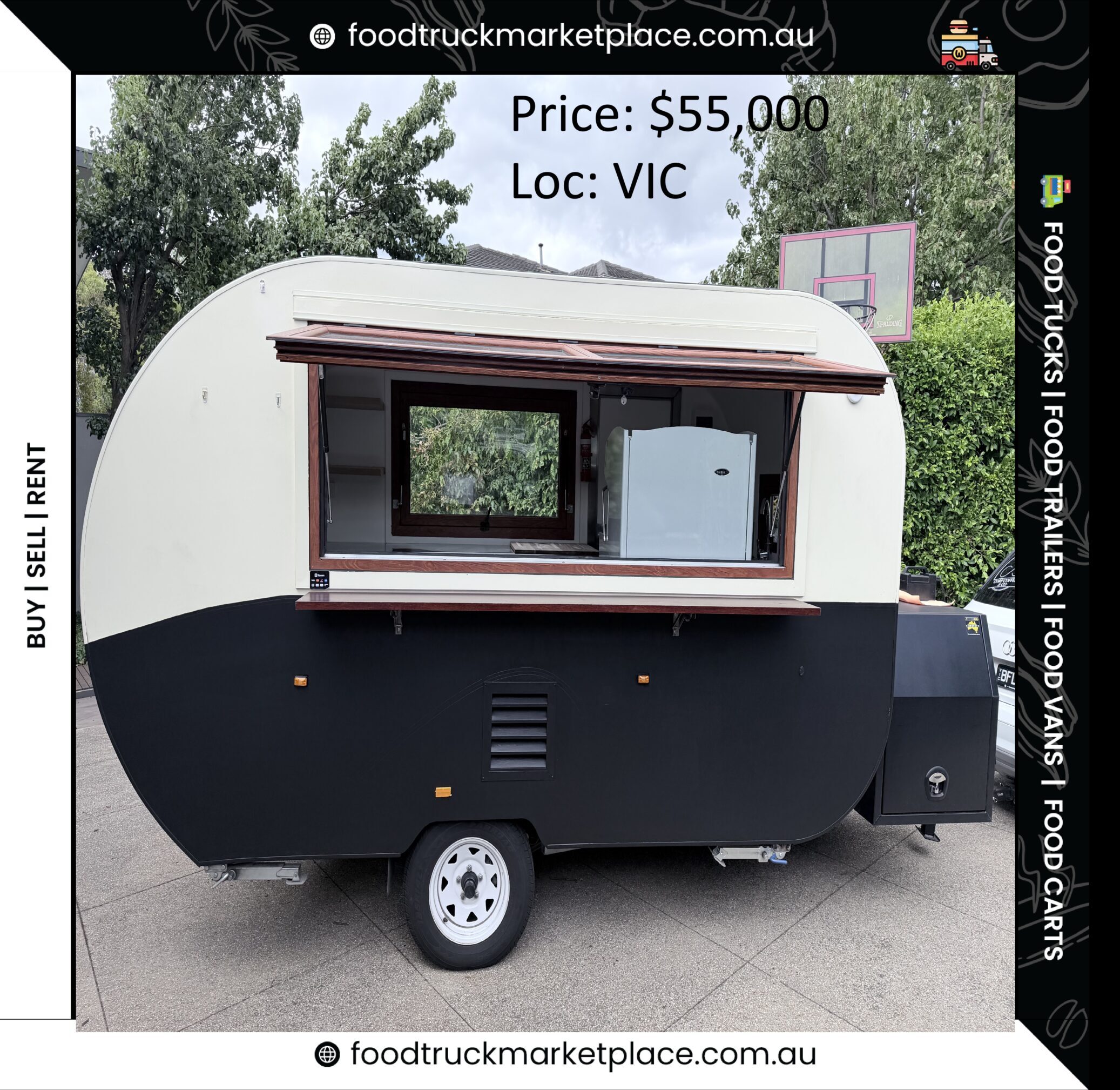 ‘VINTAGE STYLE’ Trailer 3.8M – CUSTOM