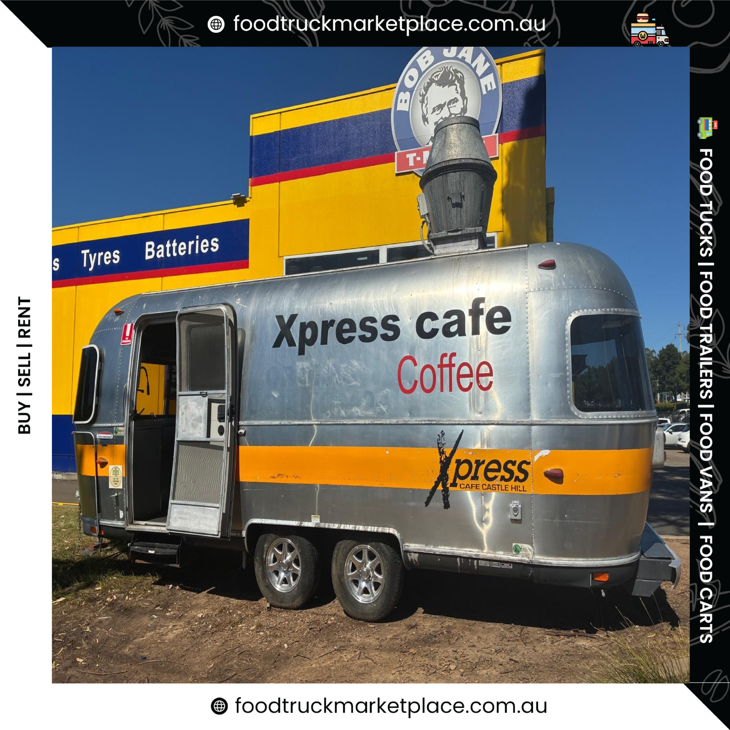 Airstream International Food Caravan Trailer