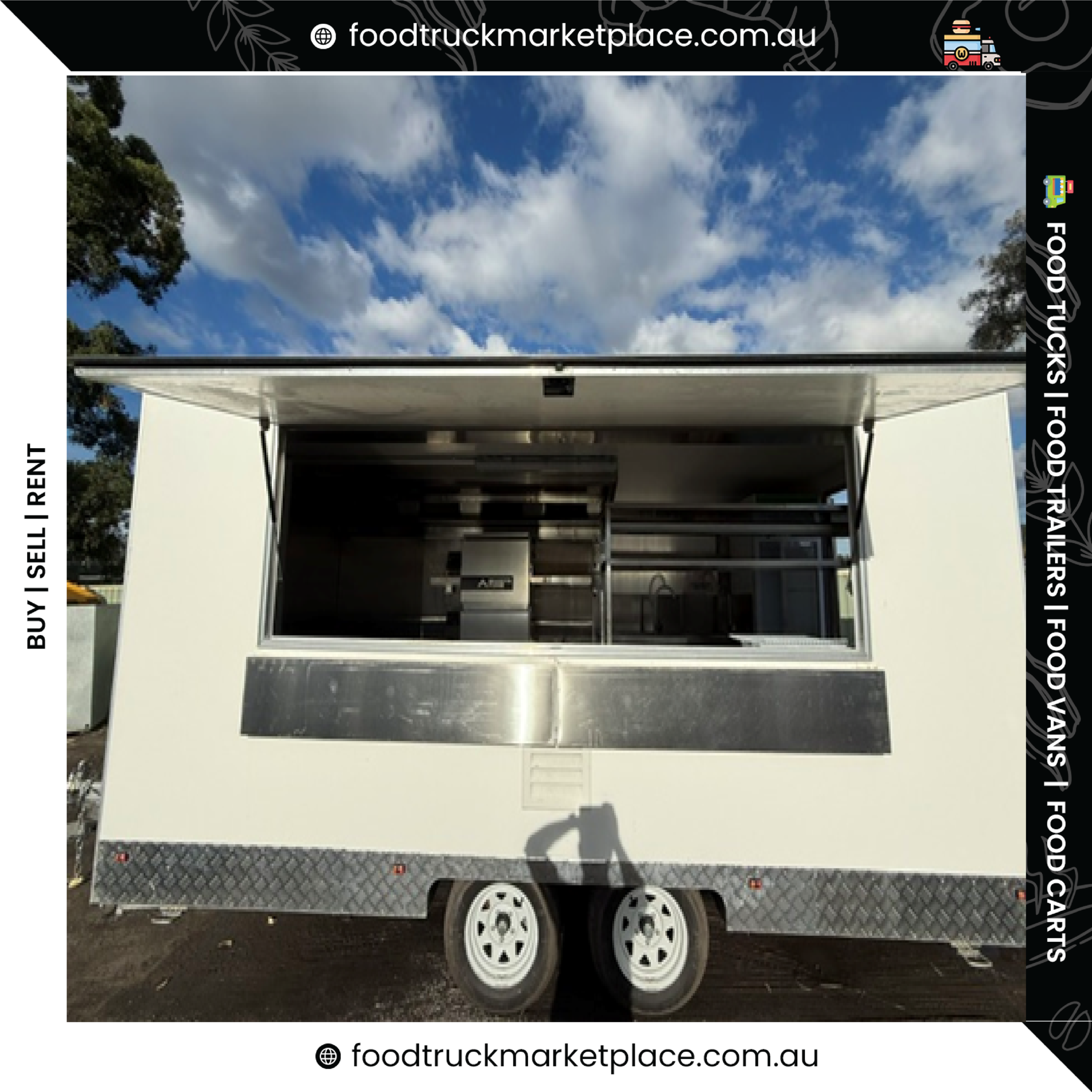 Two Commercial Food Trucks For Sale | $80,000 ex. delivery