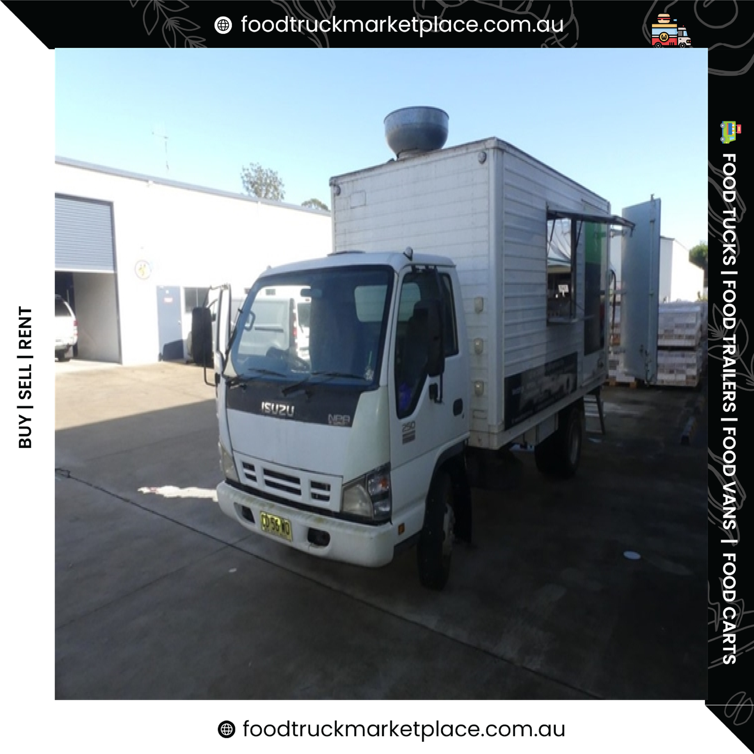 2005 Isuzu N5 NPR Pantechnicon Truck, Fitted with Full Commercial Kitchen